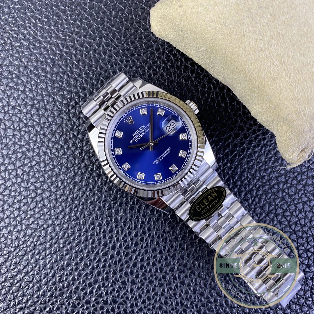 Replica Datejust Blue Diamond Dial 41mm 126334 - Best Quality Replica Watch