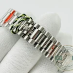 Replica Day-Date 40mm Platinum Black Dial 228236 - Swiss Movement Replica Watch