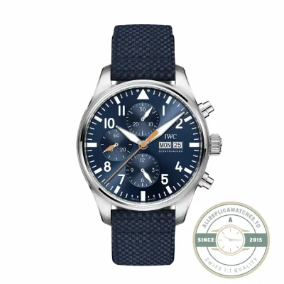 Replica IWC Pilot's IW377729 Blue Captain - High-Grade Replica Watch