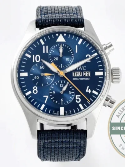 Replica IWC Pilot's IW377729 Blue Captain - Luxury Replica Watch