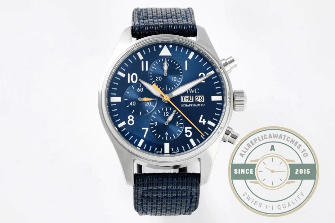 Replica IWC Pilot's IW377729 Blue Captain - Luxury Replica Watch