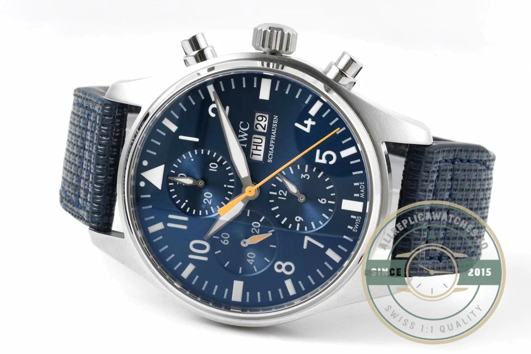 Replica IWC Pilot's IW377729 Blue Captain - Factory Super Clone Watch