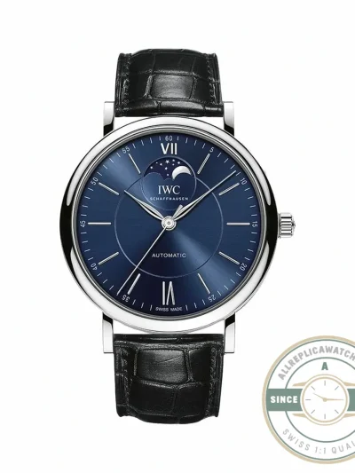 Replica IWC Portofino Blue Dial 40mm IW459402 - High-Grade Replica Watch