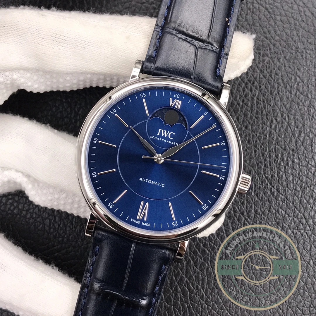 Replica IWC Portofino Blue Dial 40mm IW459402 - Factory Super Clone Watch