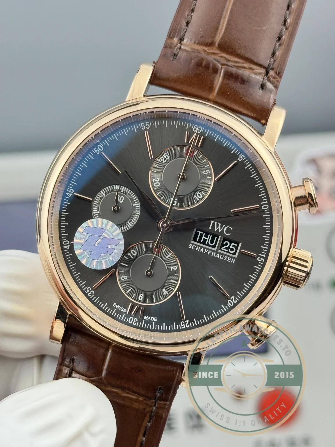 Replica IWC Portofino Chronograph IW391021 42mm - Affordable Luxury Replica Timepiece