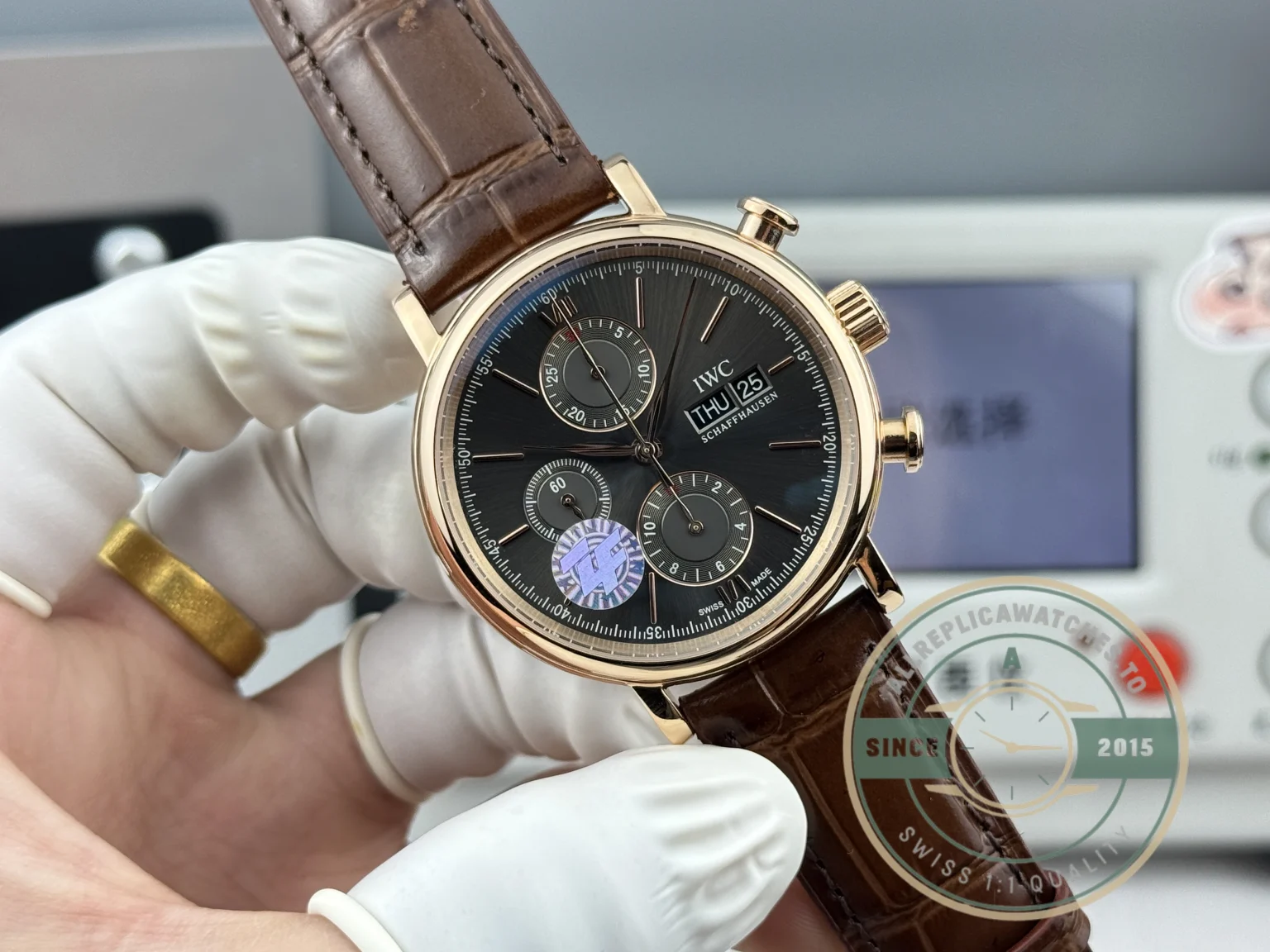 Replica IWC Portofino Chronograph IW391021 42mm - Premium Super Clone Watch