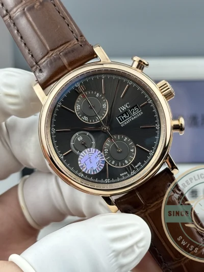 Replica IWC Portofino Chronograph IW391021 42mm - Premium Super Clone Watch
