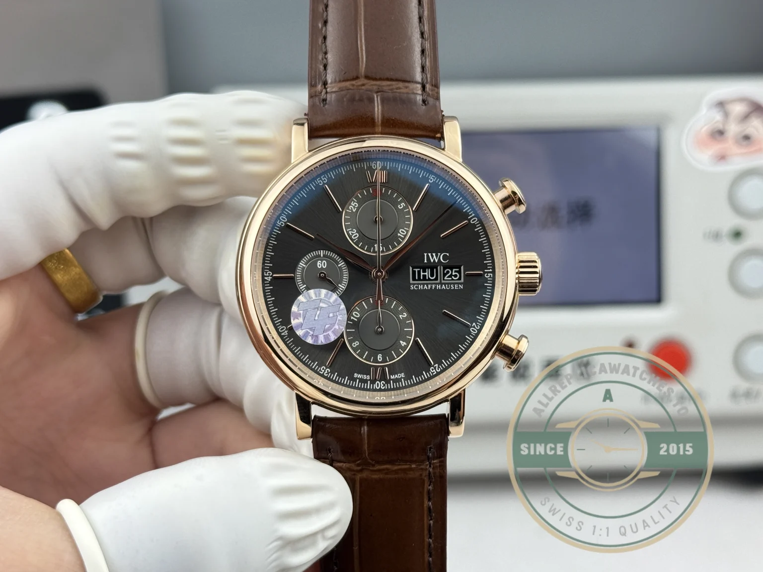 Replica IWC Portofino Chronograph IW391021 42mm - Affordable Super Clone Watch