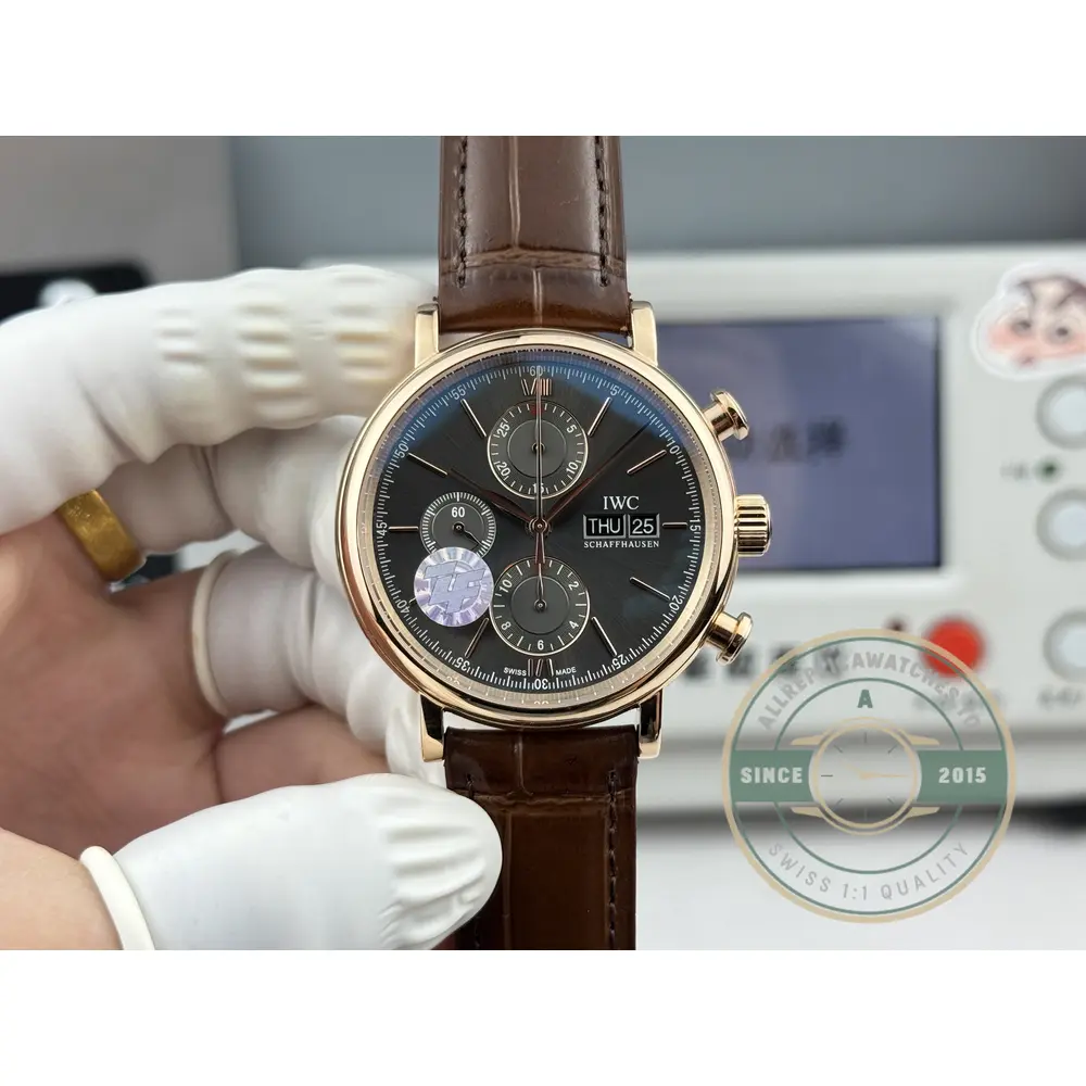 Replica IWC Portofino Chronograph IW391021 42mm - Affordable Super Clone Watch