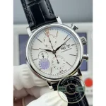 Replica IWC Portofino Chronograph Silver Dial 42 IW391001 - Affordable Luxury Replica Timepiece