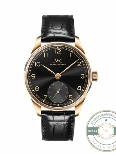 Replica IWC Portugieser Automatic 40mm Black Dial IW358401 - Factory Super Clone Watch