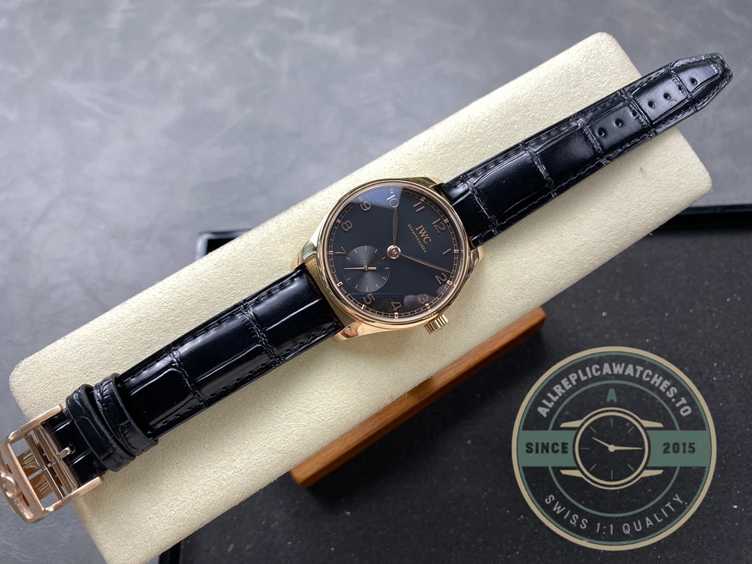 Replica IWC Portugieser Automatic 40mm Black Dial IW358401 - High-Grade Replica Watch