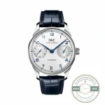 IWC Portugieser Automatic IW501702, silver dial in a 42mm steel case, replica