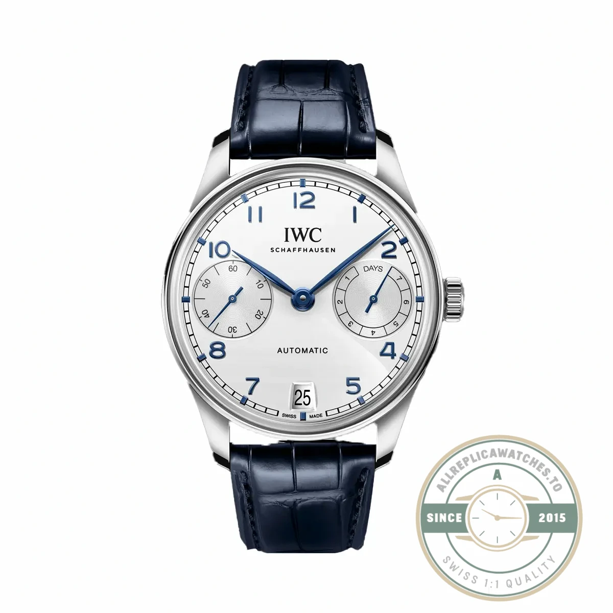 Replica IWC Portugieser Automatic 42 Silver IW501702 - Budget Luxury Replica Watch