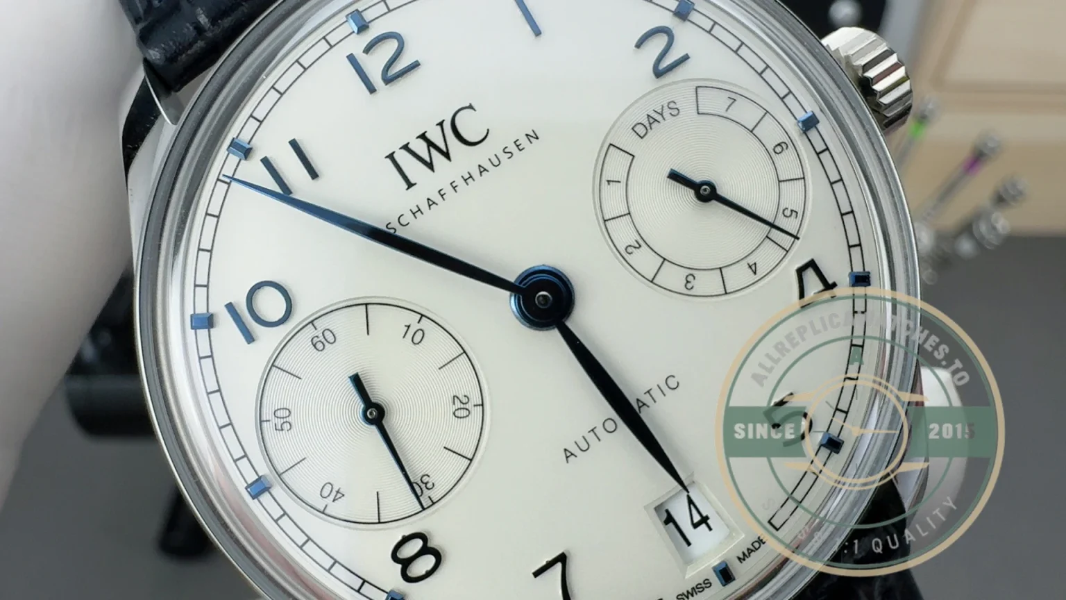 Replica IWC Portugieser Automatic 42 Silver IW501702 - Affordable Super Clone Watch