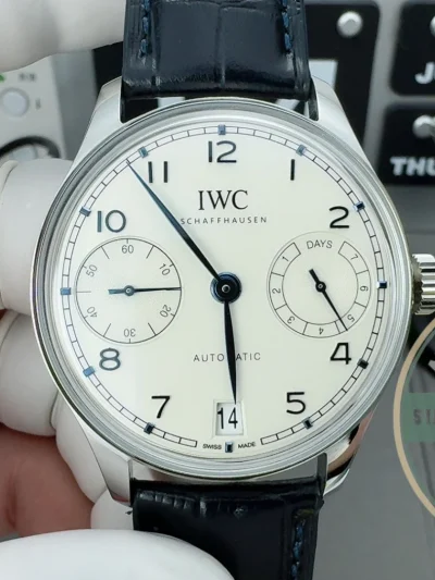 Replica IWC Portugieser Automatic 42 Silver IW501702 - Budget Luxury Replica Watch