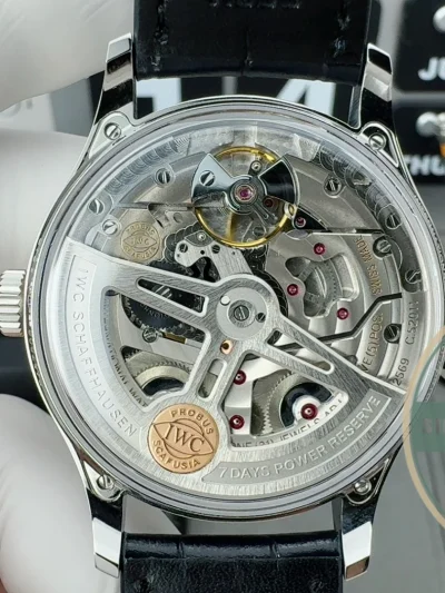 Replica IWC Portugieser Automatic 42 Silver IW501702 - Premium Super Clone Watch