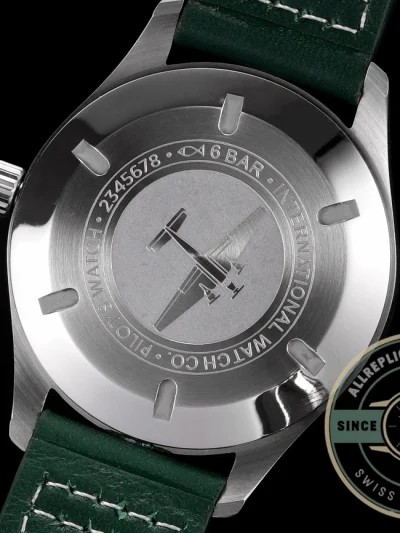 Replica IWC Schaffhausen Mark XX 40mm Green Dial IW328205 - Swiss-Made Clone Watch