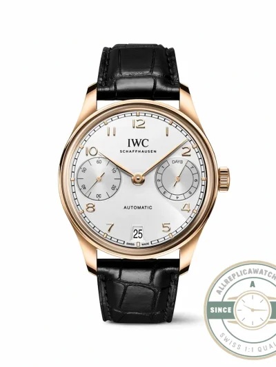Replica IWC Schaffhausen Portugieser 42mm Rose Gold IW500701 - Best Quality Replica Watch