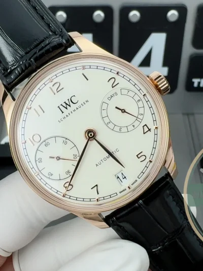 Replica IWC Schaffhausen Portugieser 42mm Rose Gold IW500701 - Affordable Super Clone Watch