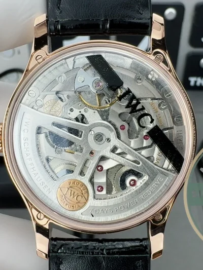 Replica IWC Schaffhausen Portugieser 42mm Rose Gold IW500701 - Best Quality Replica Watch