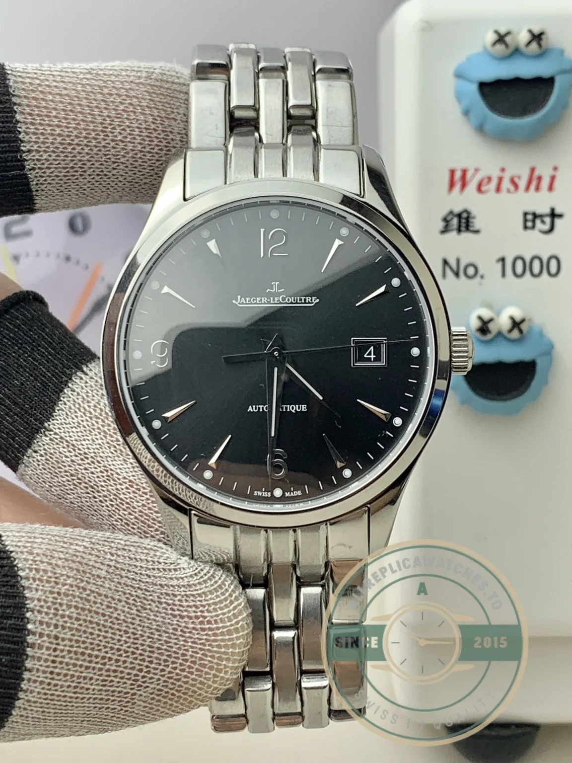 Replica Jaeger-LeCoultre Master Black Dial 1548171 - Luxury Replica Watch