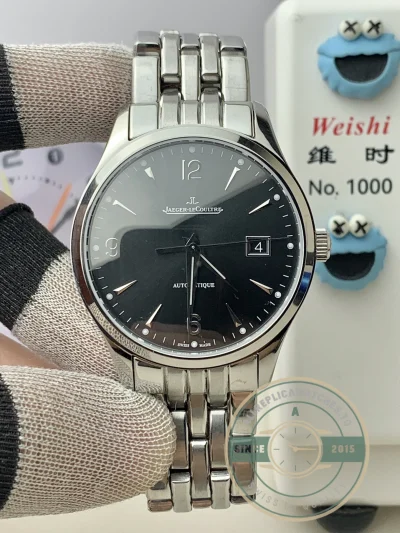 Replica Jaeger-LeCoultre Master Black Dial 1548171 - Luxury Replica Watch