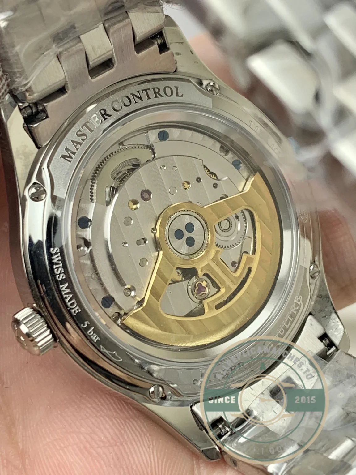 Replica Jaeger-LeCoultre Master Black Dial 1548171 - 1:1 Swiss Replica Watch