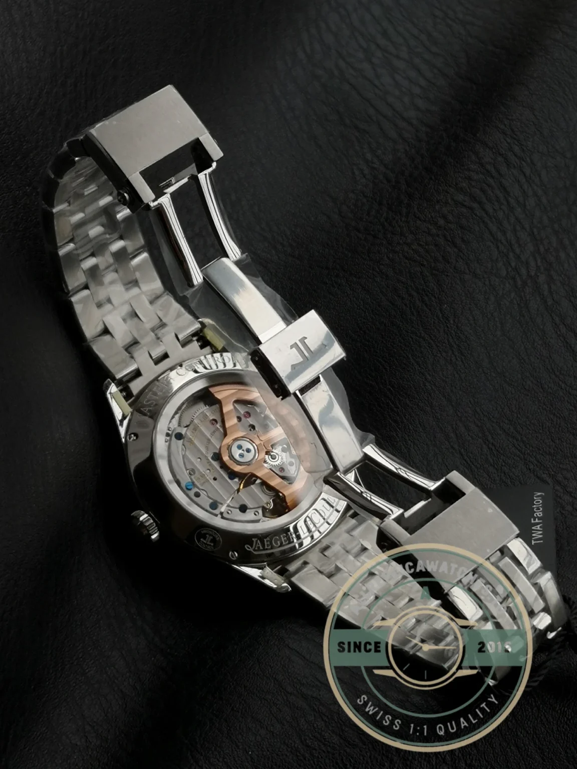 Replica Jaeger-LeCoultre Master Geographic Black Dial Q1428171 - 1:1 Swiss Replica Watch