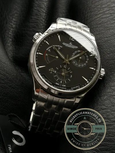 Replica Jaeger-LeCoultre Master Geographic Black Dial Q1428171 - Swiss-Made Clone Watch