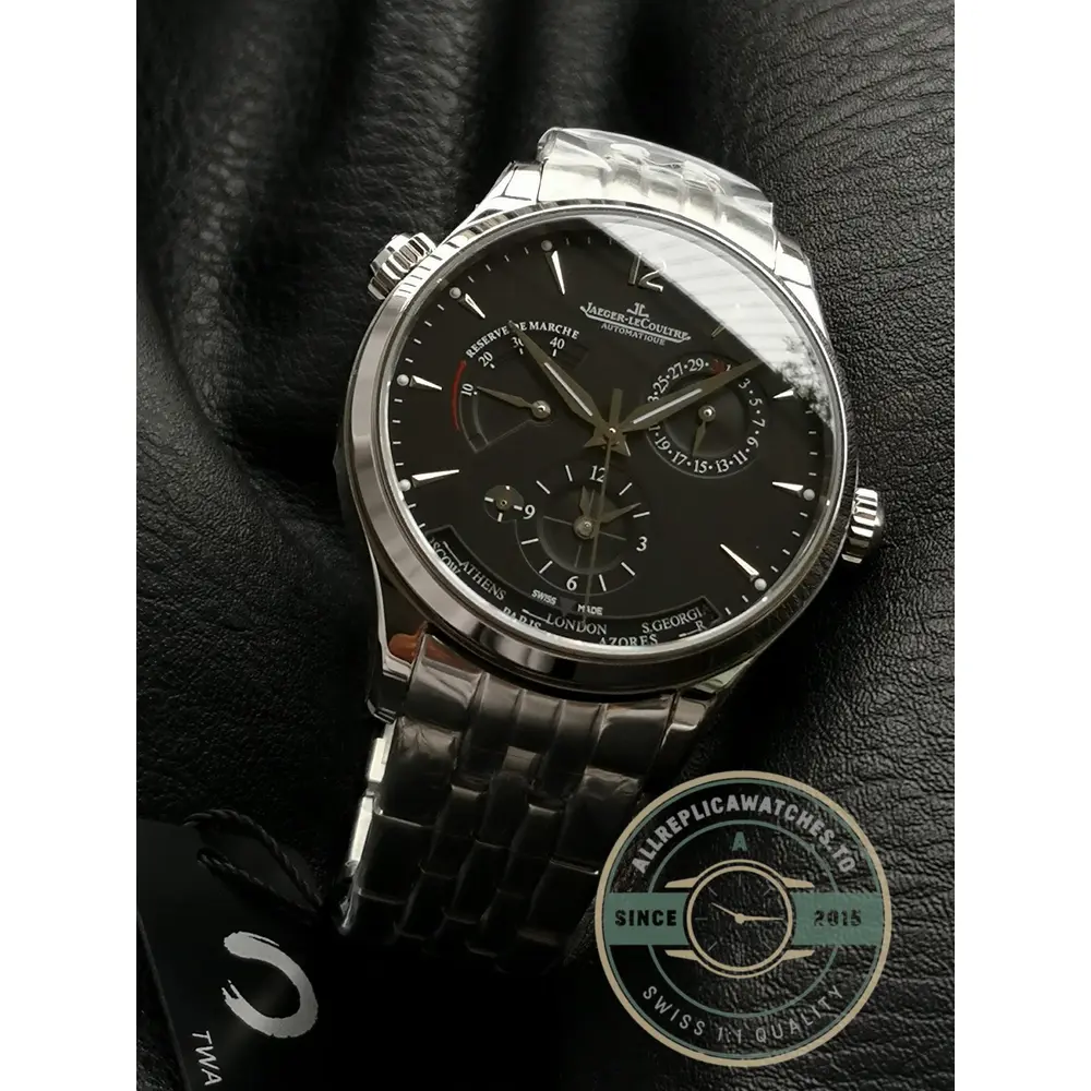 Replica Jaeger-LeCoultre Master Geographic Black Dial Q1428171 - Swiss-Made Clone Watch
