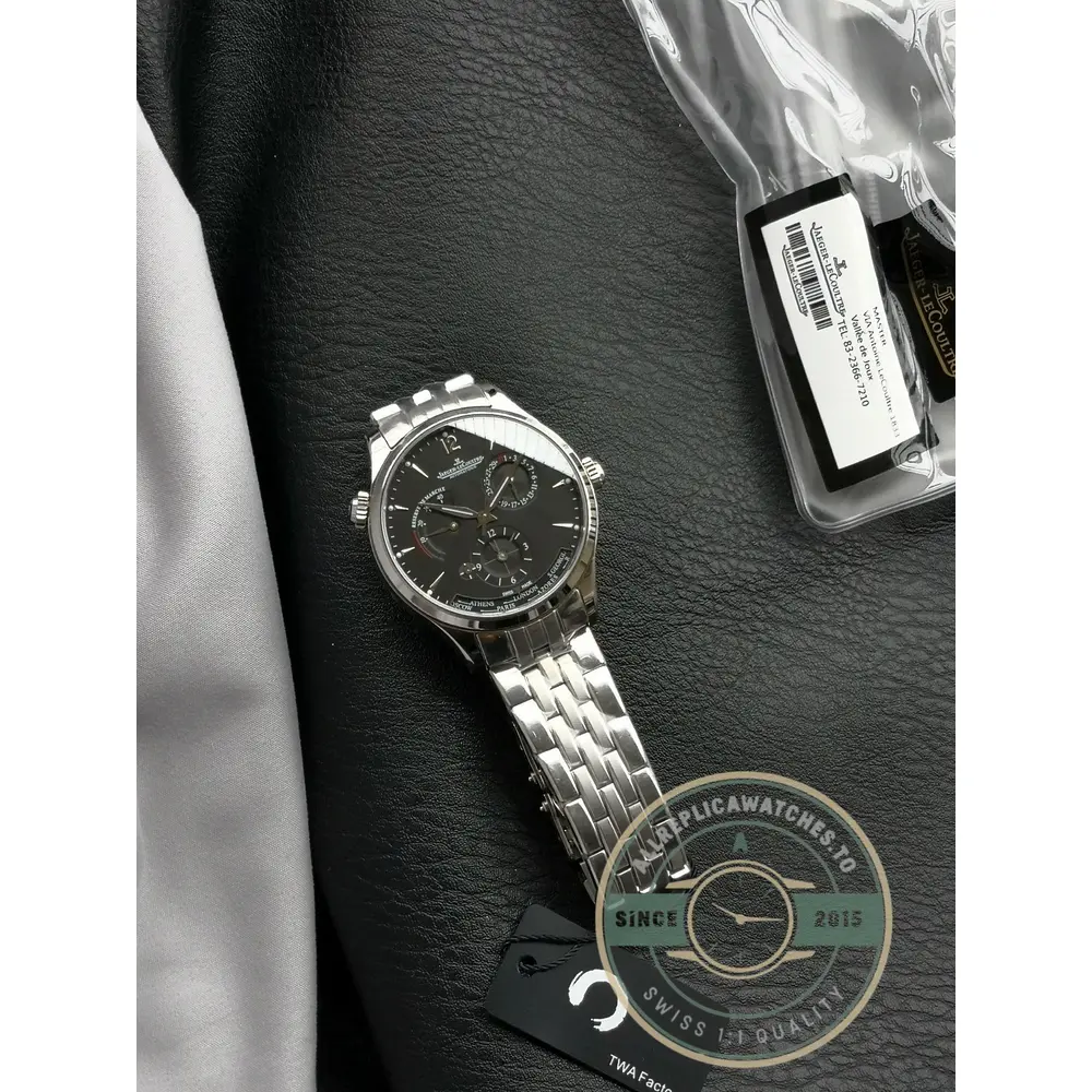 Replica Jaeger-LeCoultre Master Geographic Black Dial Q1428171 - Affordable Luxury Replica Timepiece