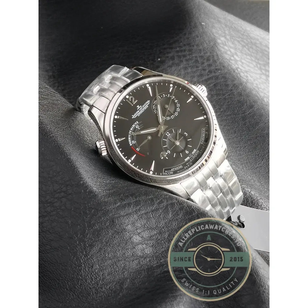 Replica Jaeger-LeCoultre Master Geographic Black Dial Q1428171 - Swiss-Made Clone Watch
