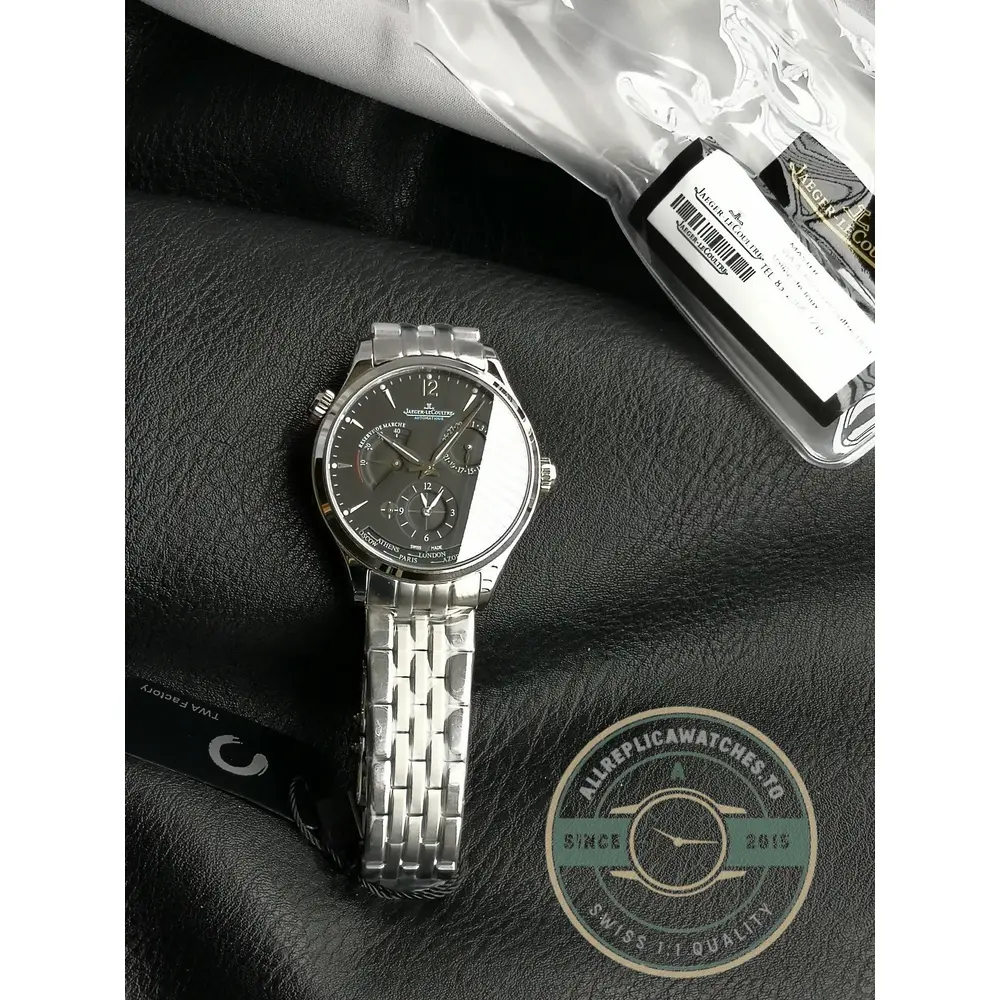 Replica Jaeger-LeCoultre Master Geographic Black Dial Q1428171 - Luxury Replica Watch