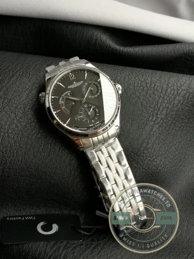 Replica Jaeger-LeCoultre Master Geographic Black Dial Q1428171 - Budget Luxury Replica Watch