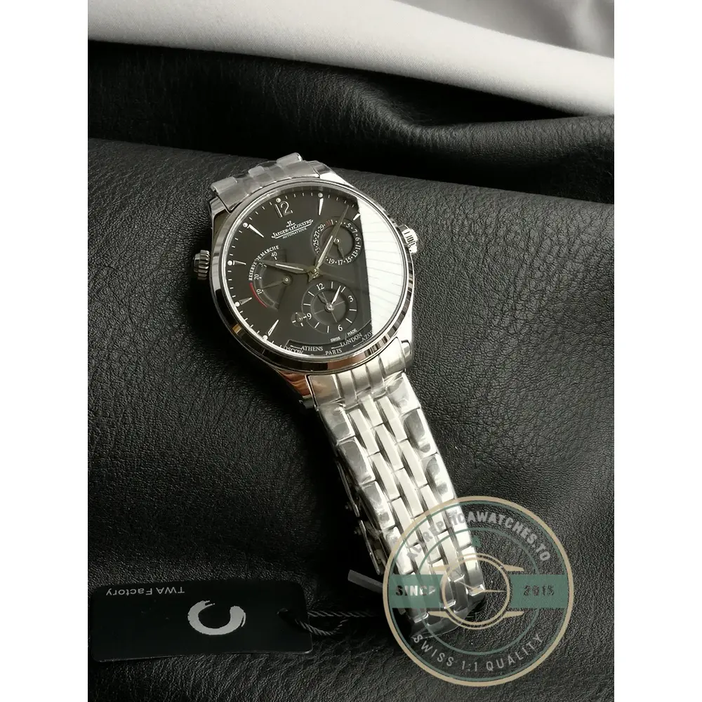 Replica Jaeger-LeCoultre Master Geographic Black Dial Q1428171 - Budget Luxury Replica Watch