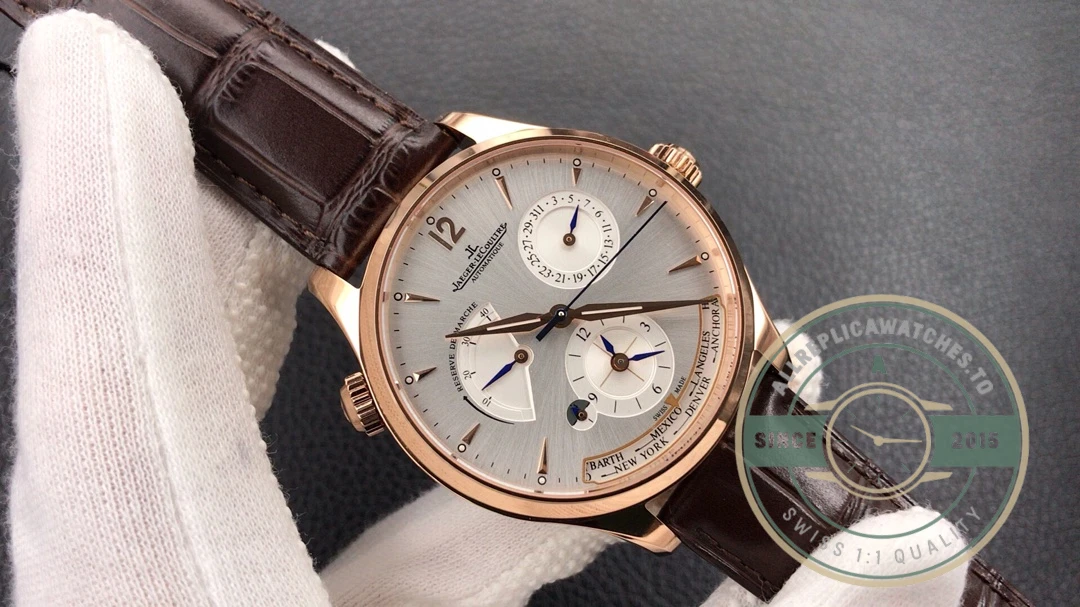 Replica Jaeger LeCoultre Master Geographic Silver Dial Q1422421 - Affordable Luxury Replica Timepiece