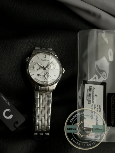 Replica Jaeger-LeCoultre Master Geographic Silver Dial Q1428121 - Affordable Luxury Replica Timepiece