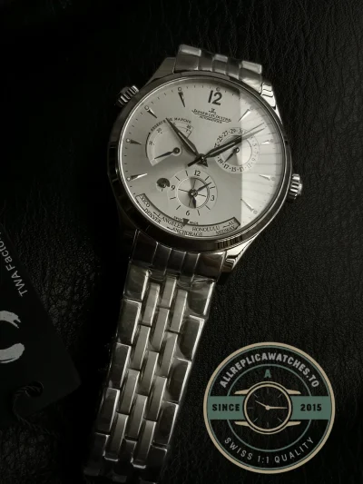 Replica Jaeger-LeCoultre Master Geographic Silver Dial Q1428121 - Premium Super Clone Watch