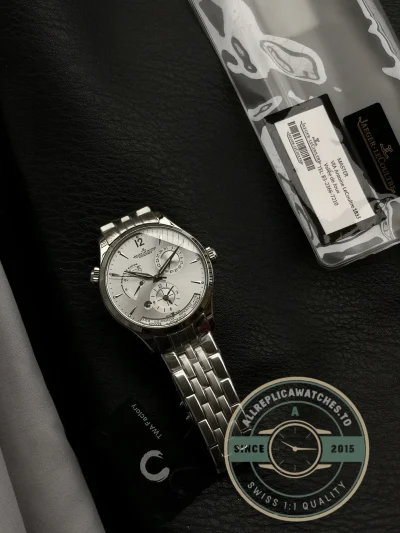 Replica Jaeger-LeCoultre Master Geographic Silver Dial Q1428121 - Luxury Replica Watch