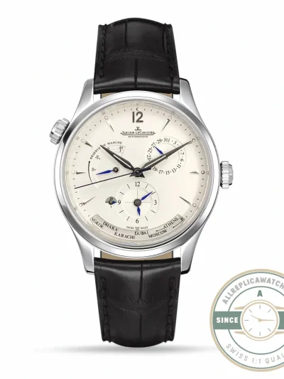 Replica Jaeger-LeCoultre Master Geographic White Dial Q1428421 - Luxury Replica Watch