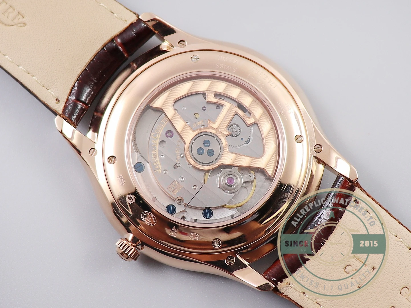 Replica Jaeger-LeCoultre Master Ultra Thin Date Rose Gold Q1282510 - Factory Super Clone Watch