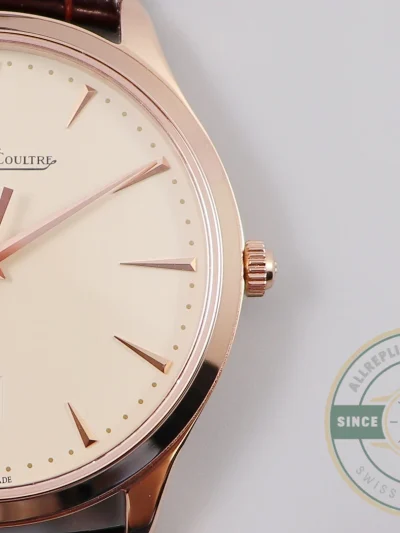 Replica Jaeger-LeCoultre Master Ultra Thin Date Rose Gold Q1282510 - High-Grade Replica Watch