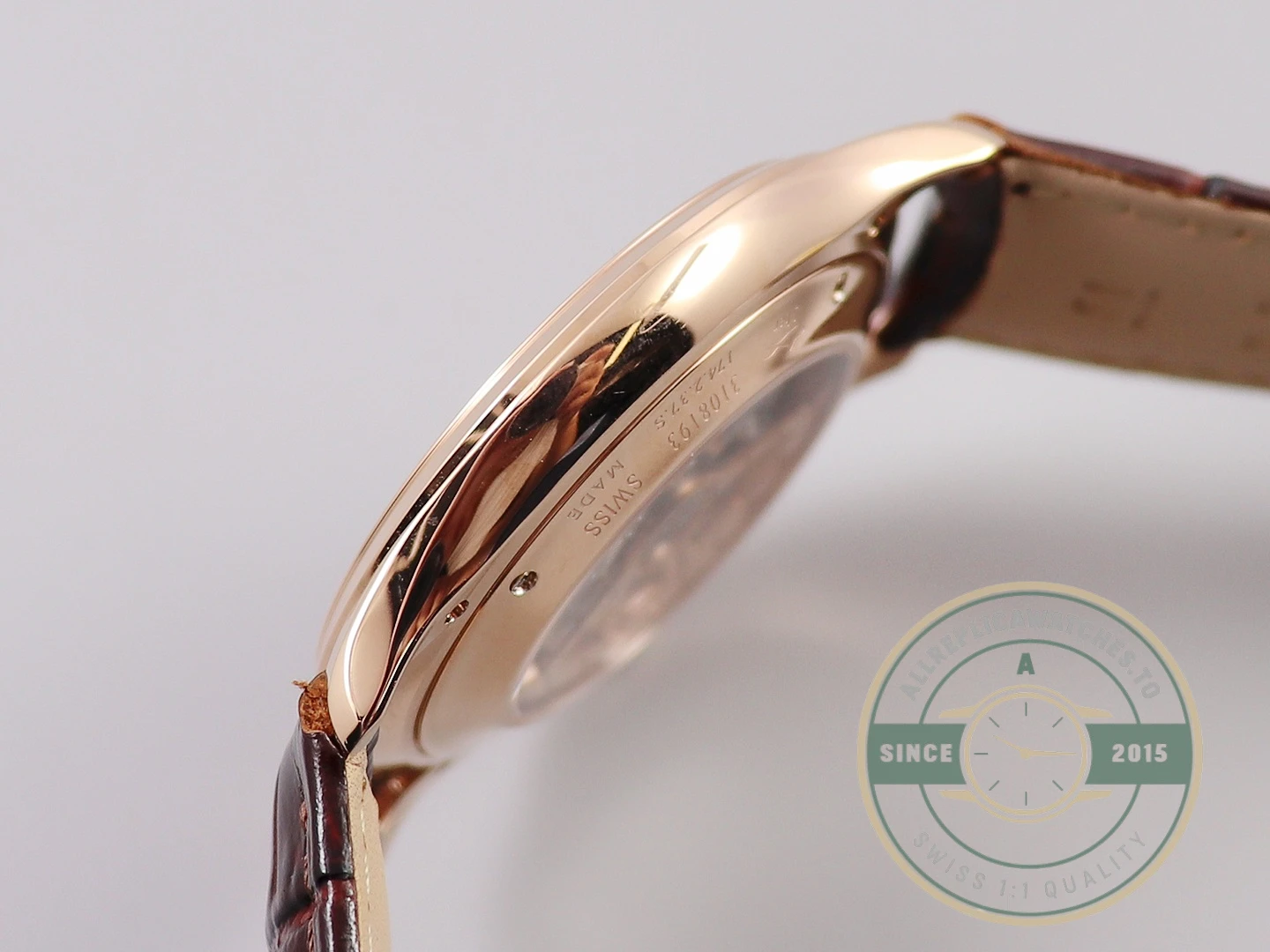 Replica Jaeger-LeCoultre Master Ultra Thin Date Rose Gold Q1282510 - High-Grade Replica Watch