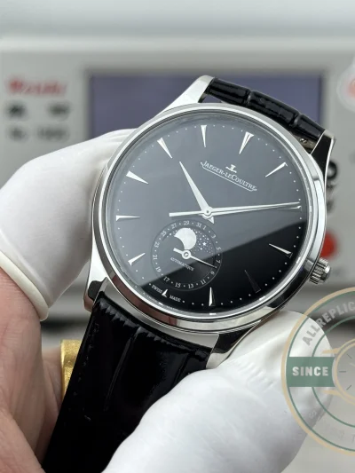 Replica Jaeger-LeCoultre Master Ultra Thin Moon 39mm Black Dial Q1368470 - Swiss Movement Replica Watch