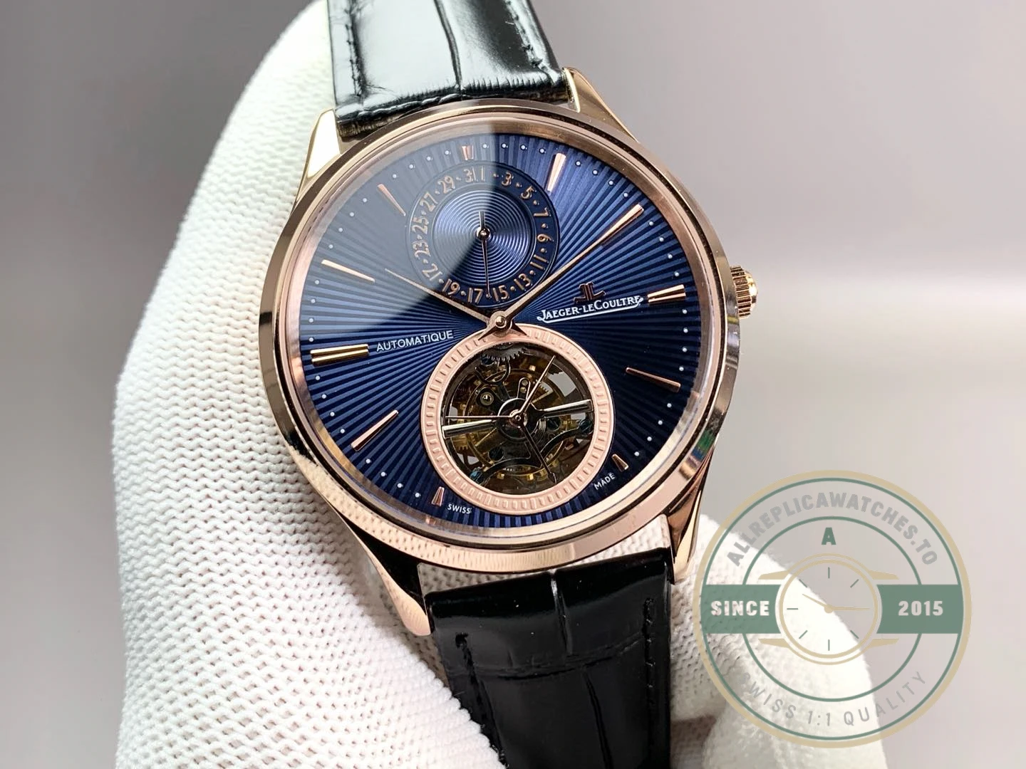 Replica Jaeger-LeCoultre Master Ultra Thin Tourbillon Enamel - Best Quality Replica Watch