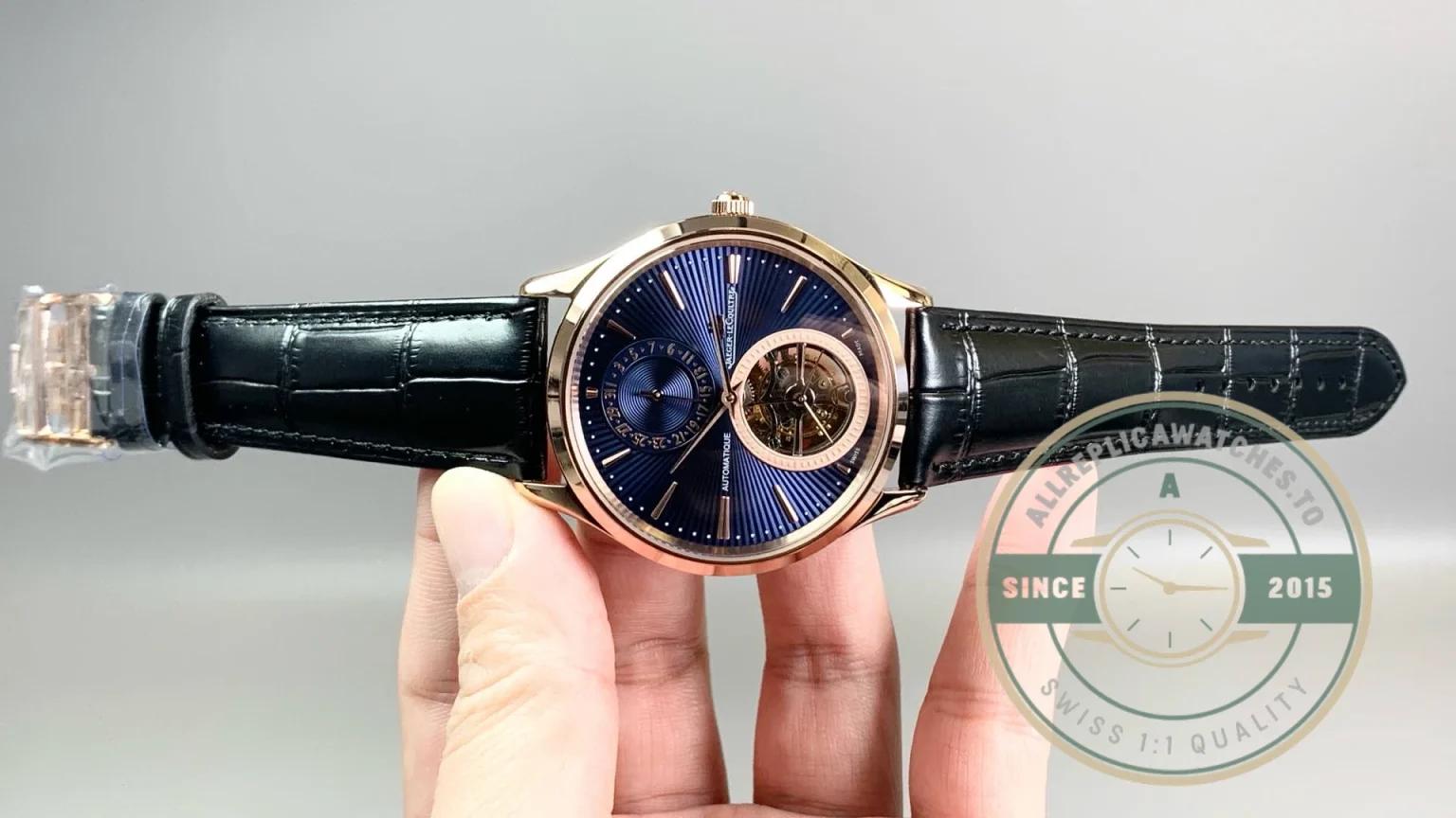 Replica Jaeger-LeCoultre Master Ultra Thin Tourbillon Enamel - Top-Tier Swiss Replica Watch