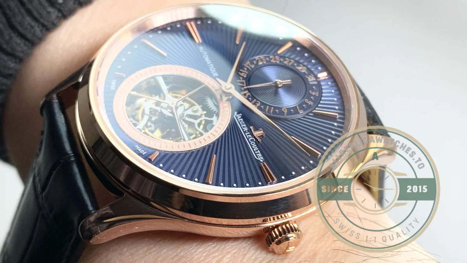 Replica Jaeger-LeCoultre Master Ultra Thin Tourbillon Enamel - Affordable Luxury Replica Timepiece