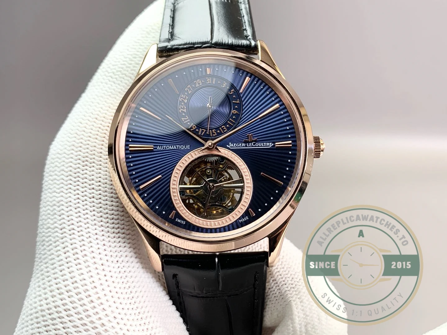 Replica Jaeger-LeCoultre Master Ultra Thin Tourbillon Enamel - Swiss-Made Clone Watch