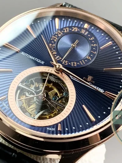 Replica Jaeger-LeCoultre Master Ultra Thin Tourbillon Enamel - Top-Tier Swiss Replica Watch